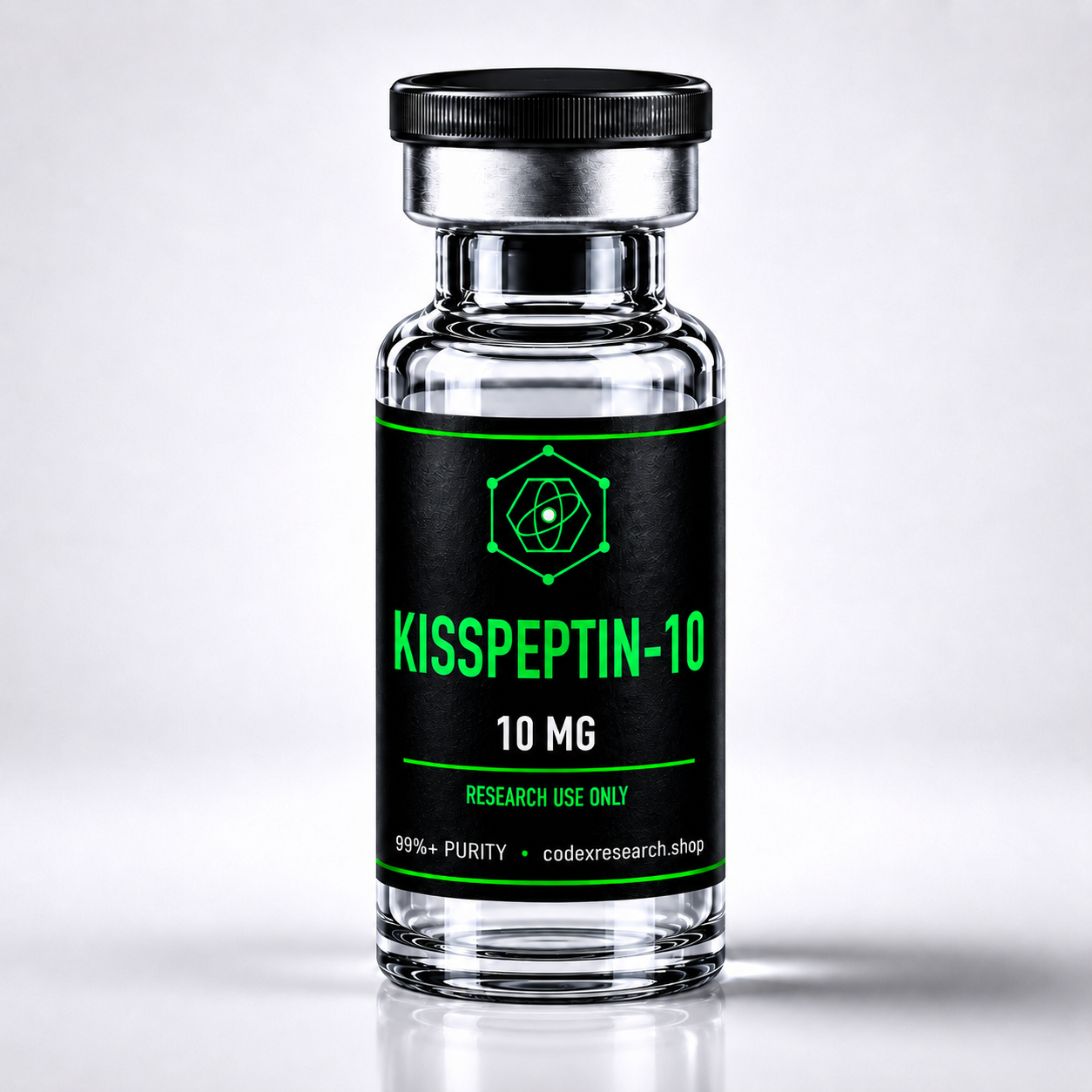 Kisspeptin-10 10mg research peptide vial — Codex Research