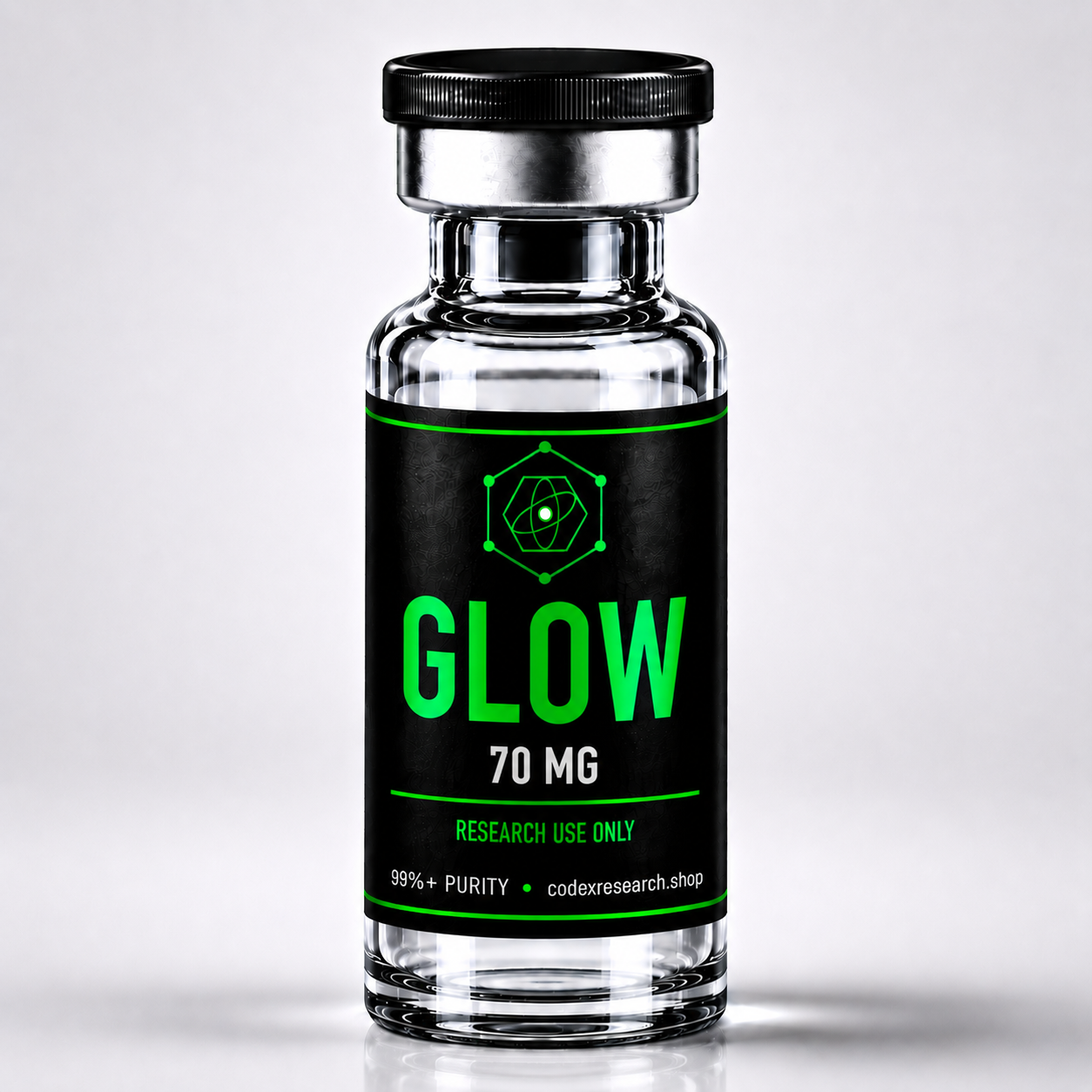GLOW research peptide blend vial — Codex Research