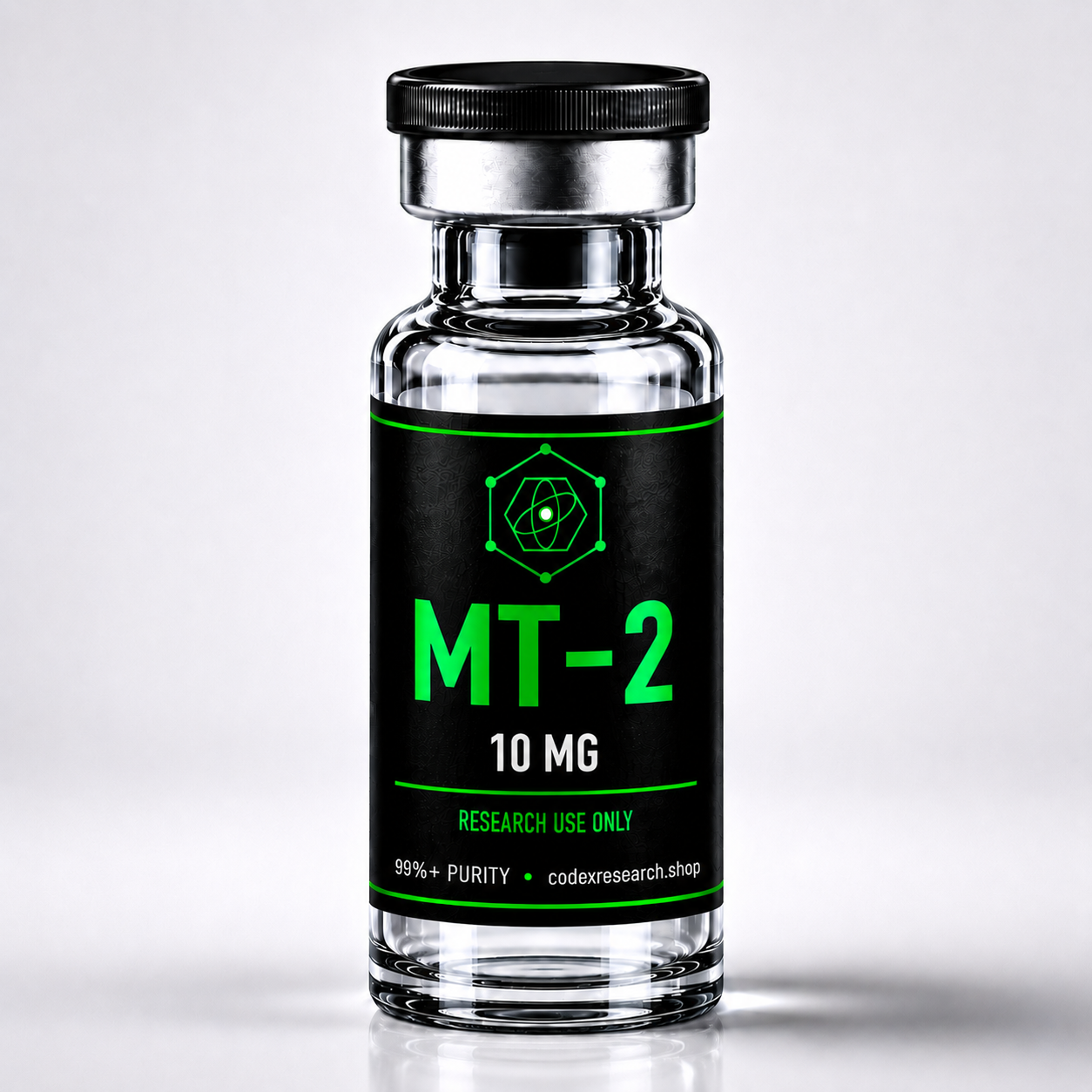 MT-2 10mg research peptide vial — Codex Research