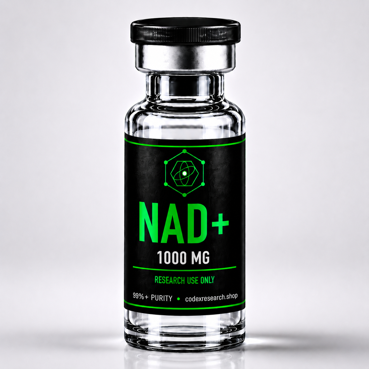 NAD+ 1000mg research compound vial — Codex Research