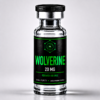 Wolverine 20mg BPC-157 TB-500 blend research vial, black label with lime-green text, Codex Research