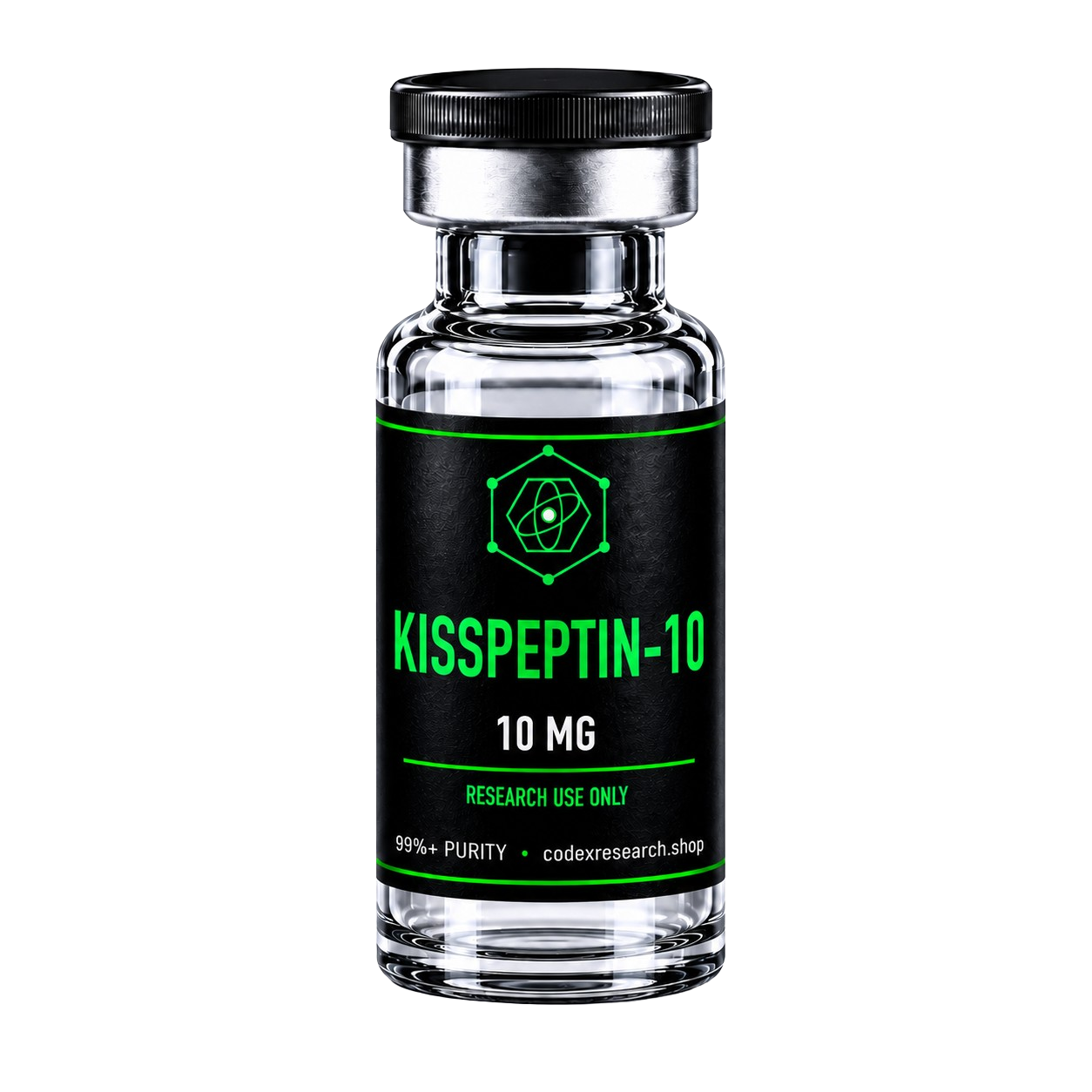 Kisspeptin-10 10mg research peptide vial — Codex Research
