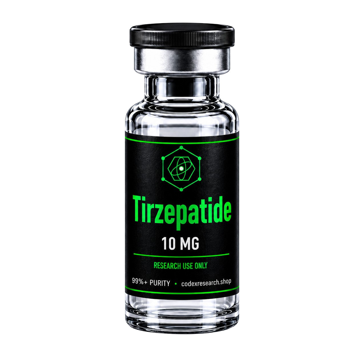 Tirzepatide research peptide vial