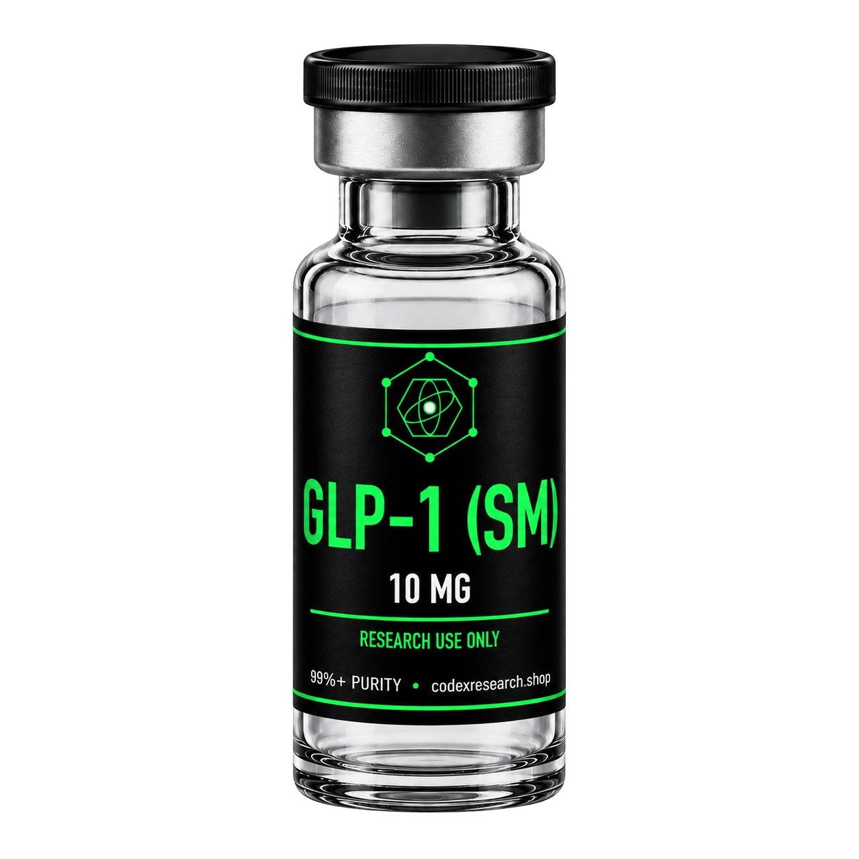 GLP-1 (SM) 10 mg research vial