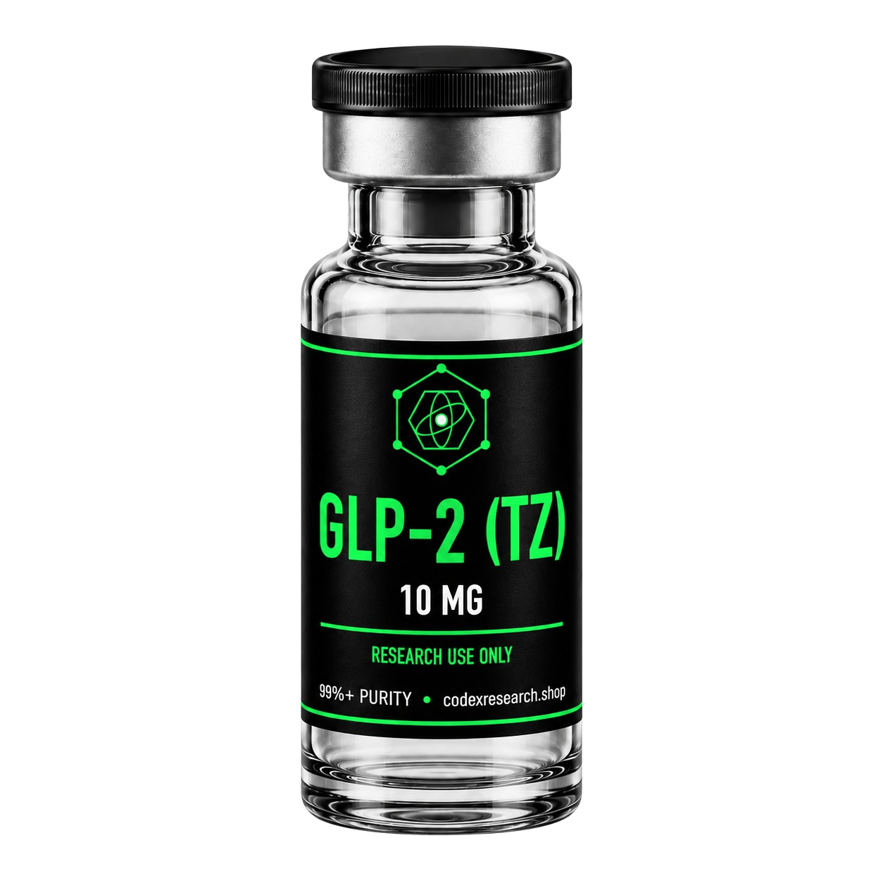 GLP-2 (TZ) research peptide vial