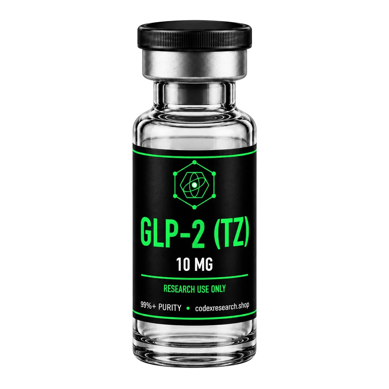 GLP-2 (TZ) research peptide vial