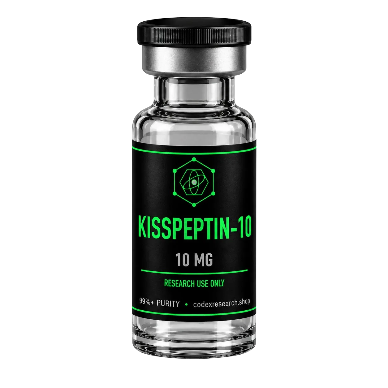 Kisspeptin-10 10mg research peptide vial — Codex Research