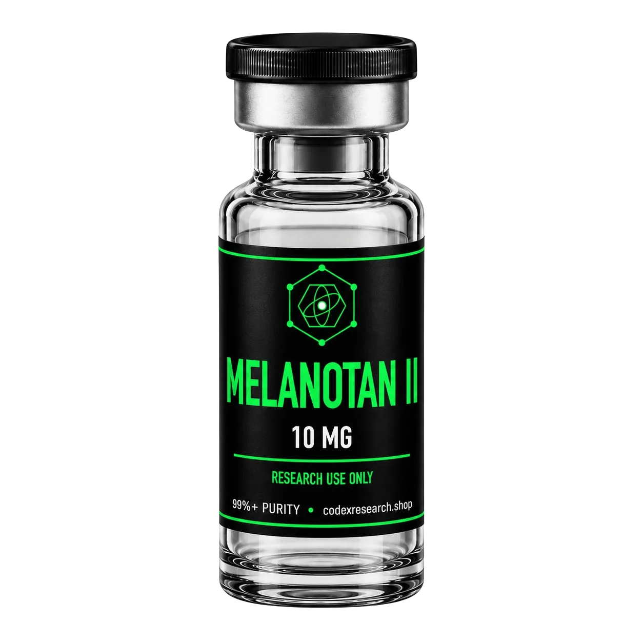 MT-2 10mg research peptide vial — Codex Research
