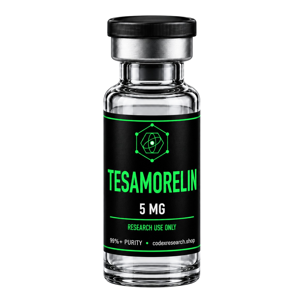 Tesamorelin 5 mg research vial